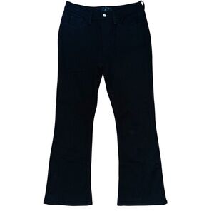 Jen‎ 7 by 7 For All Mankind Women’s Black Stretch Bootcut Pants - Size 8P
